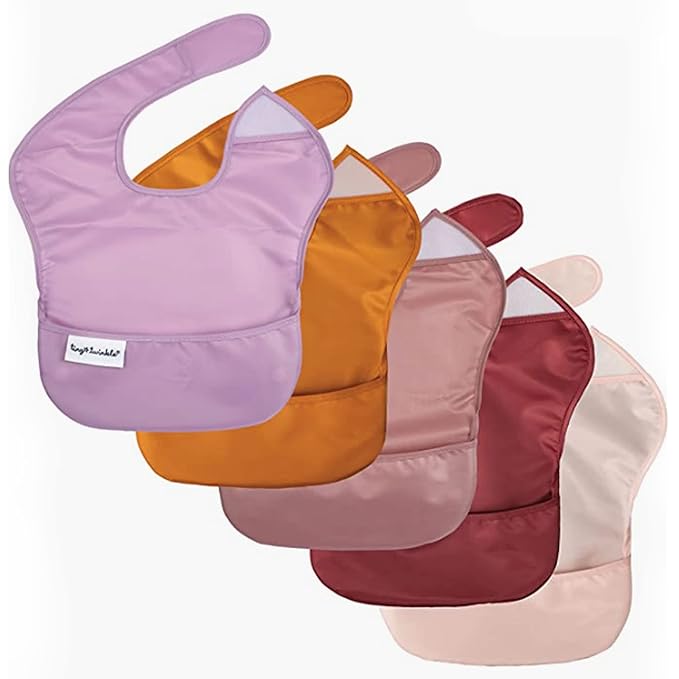 Tiny Twinkle Mess Proof Baby Bibs by TinyTwinkle