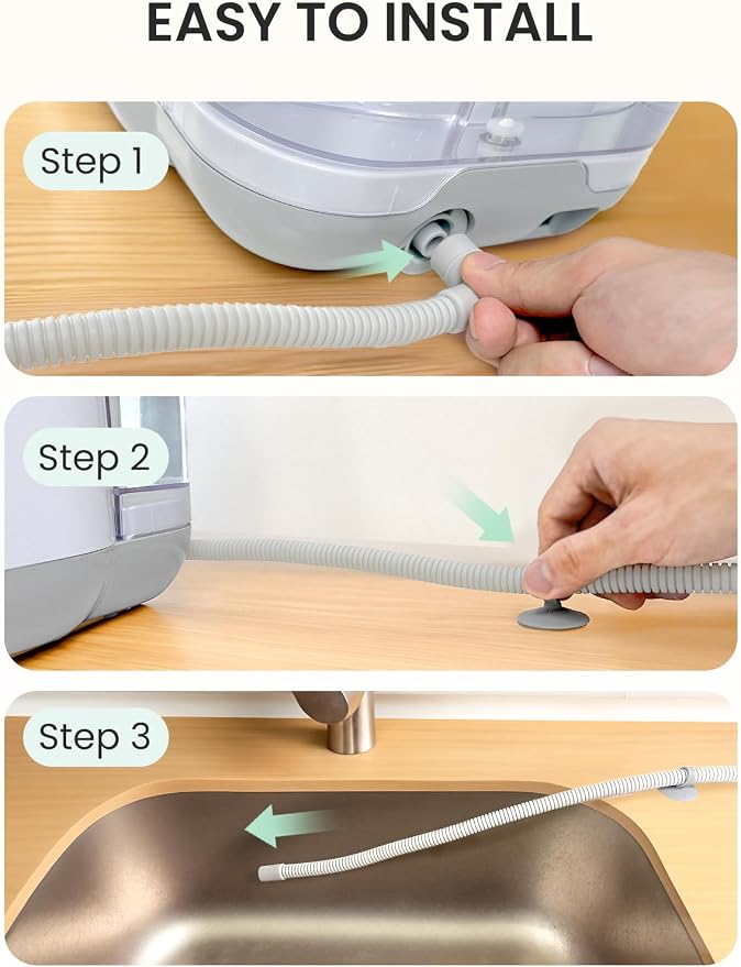 Grownsy Drain Hose 1M, Durable and Flexible - Image 3