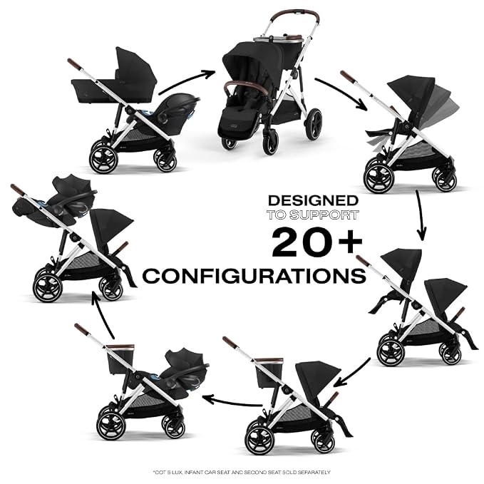 Cybex Gazelle S All-in-One Toddler and Baby Stroller - Image 6