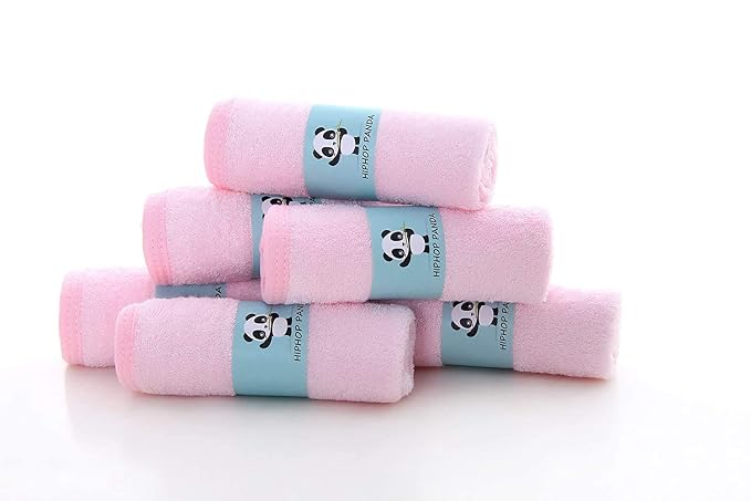 HIPHOP PANDA Baby Washcloths, Rayon Made from Bamboo - Image 8