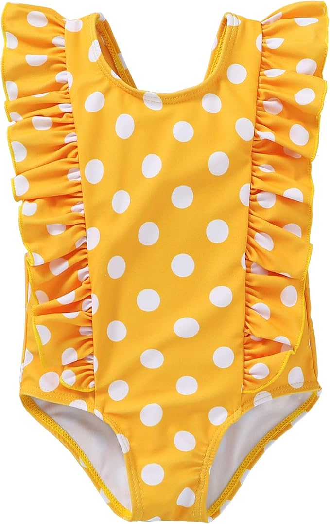 Newborn Baby Girl Ruffle Swimsuit Infant Toddler One Piece Floral Bikini Beach by MAMAMI