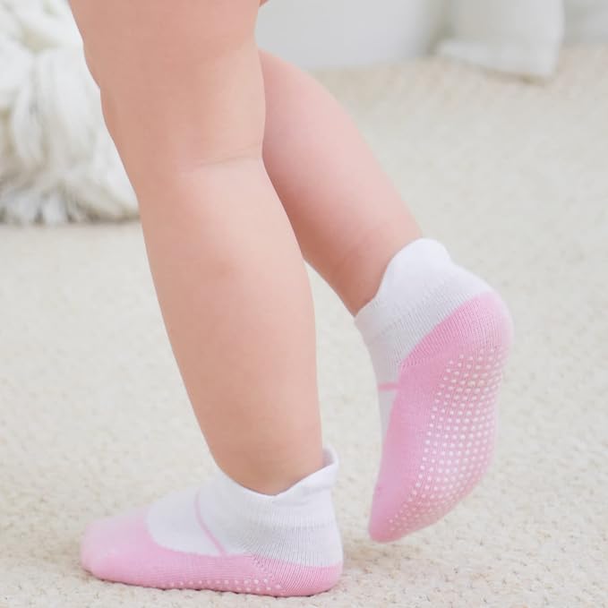 Zaples Baby Non Slip Grip Ankle Socks - Image 5