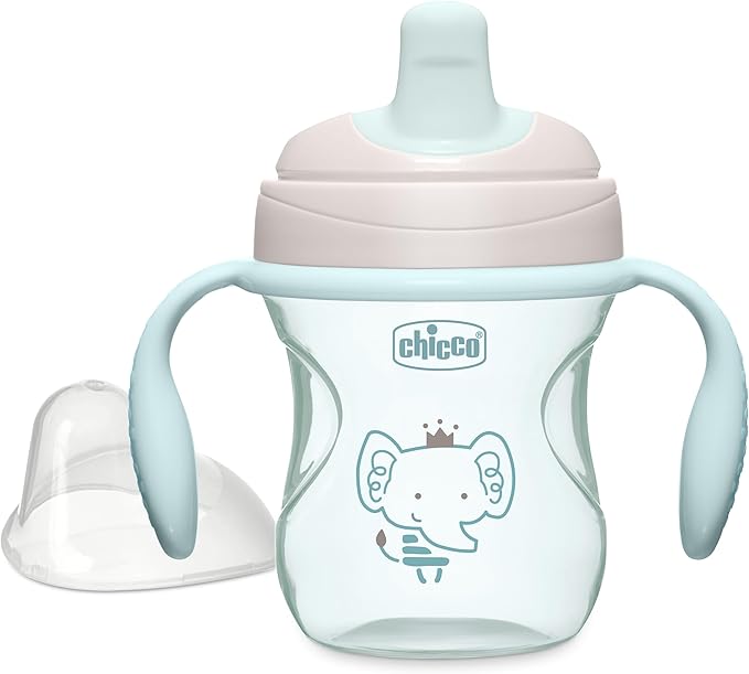 Chicco Semi-Soft Trainer with Bite-Resistant Spout and Spill-Free Lid 7oz. | by ChiccoUSA