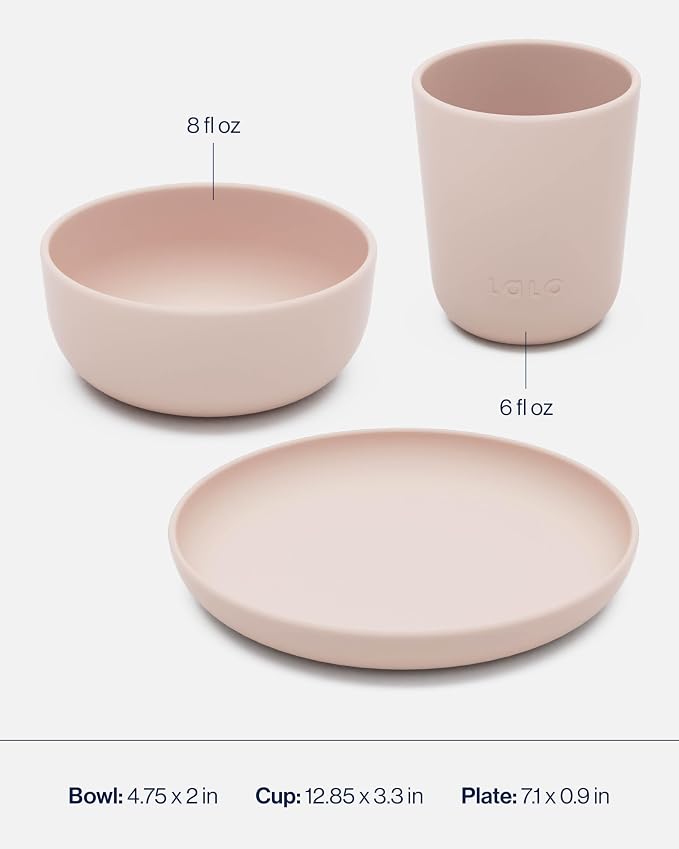 Lalo Big Bites Kids Dinnerware Full Set - Image 4