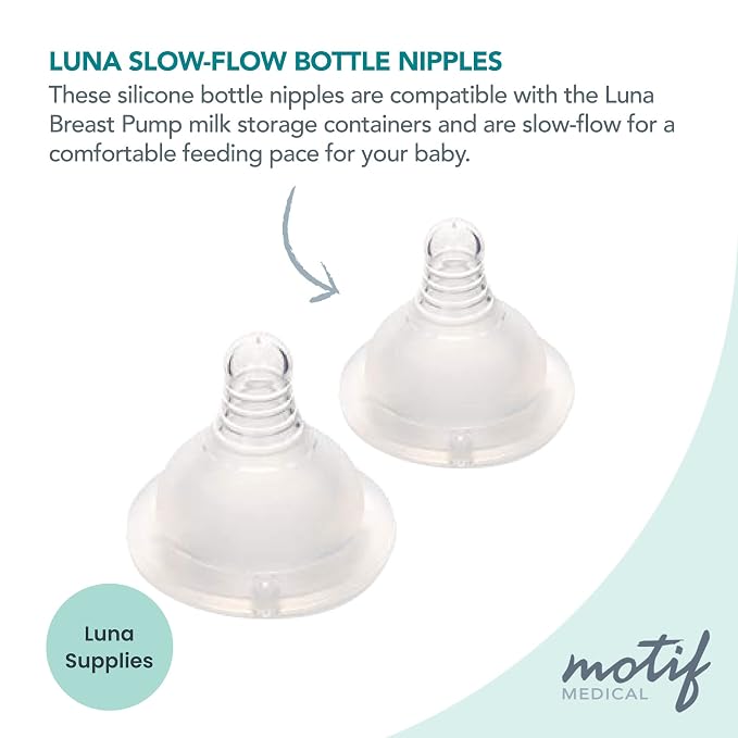 Motif Medical Replacement Slow Flow Nipples - Image 2