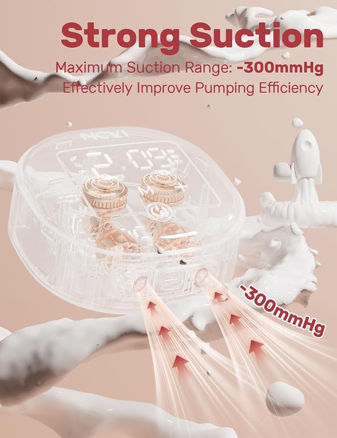NCVI Wearable Breast Pump Hands Free - Image 4