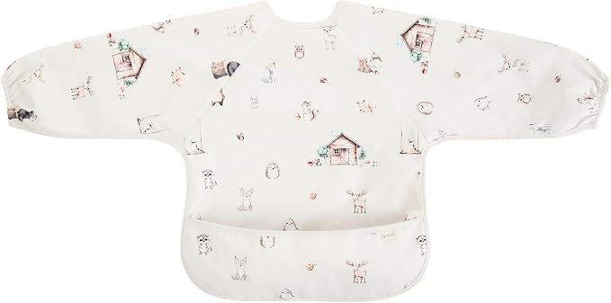 Ali+Oli Smock Bibs for Babies, BPA-Free Oeko-Tex Certified, Waterproof Baby - Image 8
