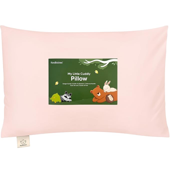 Toddler Pillow with Pillowcase by KeaBabies