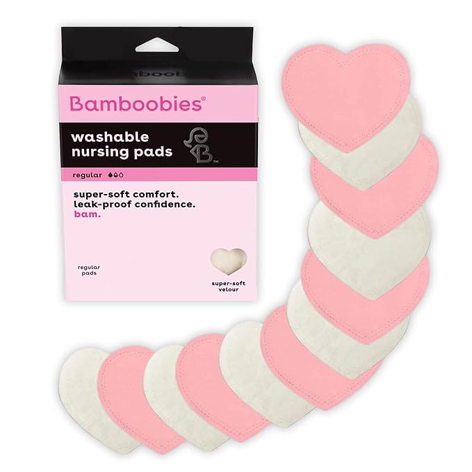 Bamboobies Women’s Nursing Pads, Reusable and Washable by Bamboobies