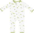 KYTE BABY Unisex Rayon Made From Bamboo Zippered Rompers 0-24 Months by KYTEBABY