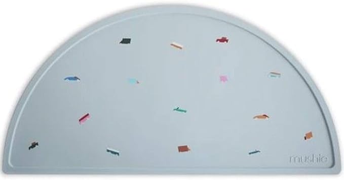 mushie Silicone Placemat for Kids | BPA-Free Non-Slip Design - Image 4