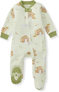 Burt’s Bees Baby Boys' One-Piece Sleep and Play 100% Organic Cotton PJs by BurtsBeesBaby