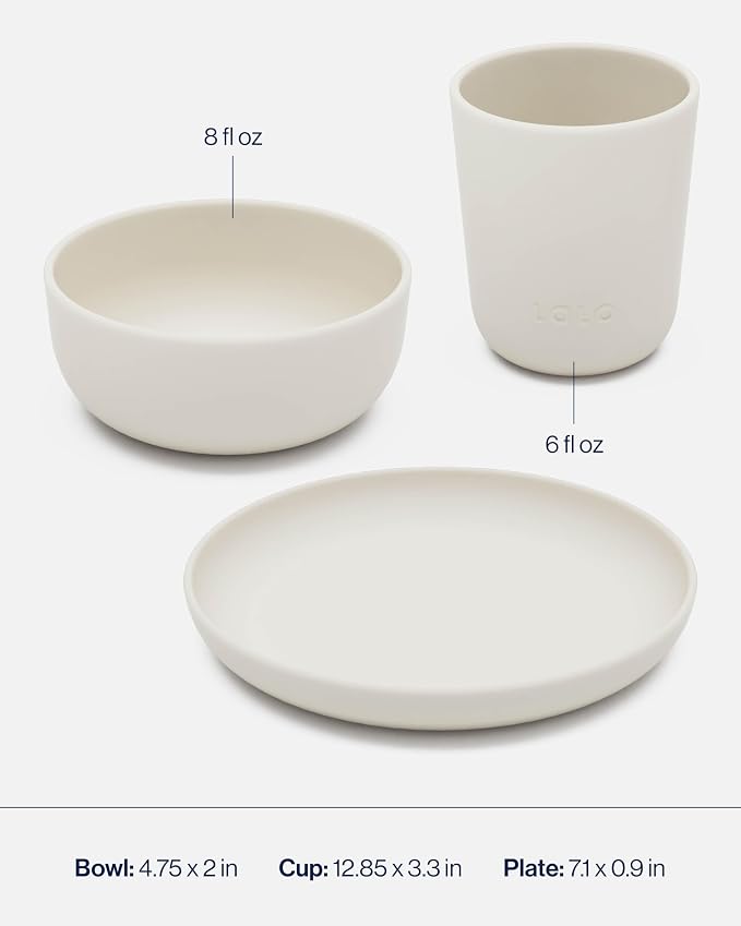Lalo Big Bites Kids Dinnerware Full Set - Image 4