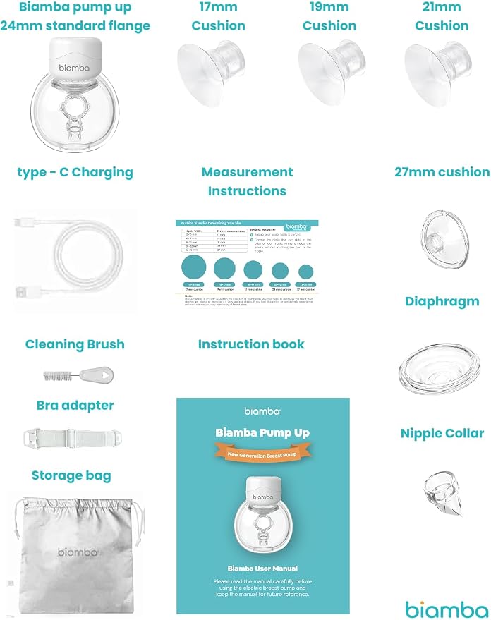 Pump Up Portable Breast Pump Hands Free - Image 6