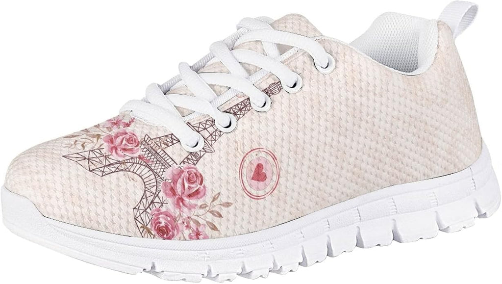 MARSVOVO First Shoes for Walking Boy Girl Athletic Lightweight Flexible Lace-up - Image 3