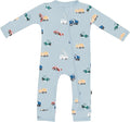 KYTE BABY Unisex Rayon Made From Bamboo Zippered Rompers 0-24 Months by KYTEBABY