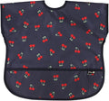 Short Sleeve Waterproof Bib for Toddlers – Feeding Apron for Mealtime, by Plie