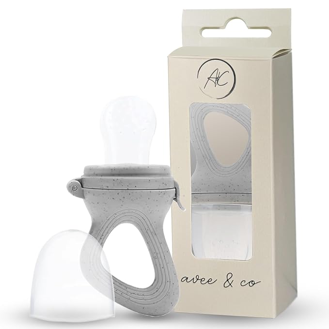 Avee & Co Silicone Teething Pacifier and Fresh Fruit Feeder, Baby Pacifier by AveeCo