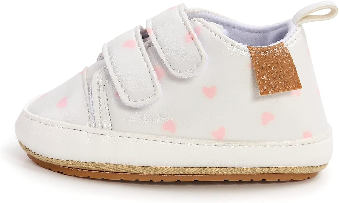 Clowora Baby Boys Girls Shoes Non-Slip Rubber Sole Sneakers Infant First - Image 4