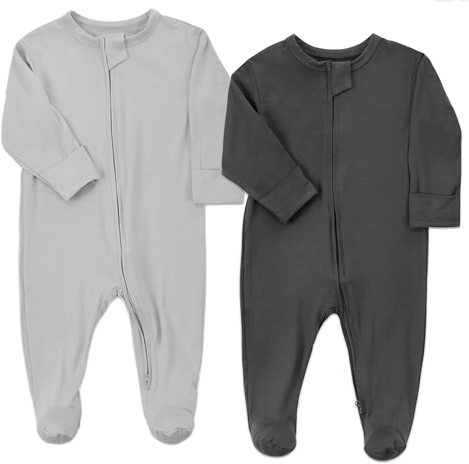 Aablexema Baby Footie Pajamas Zipper by Aablexema