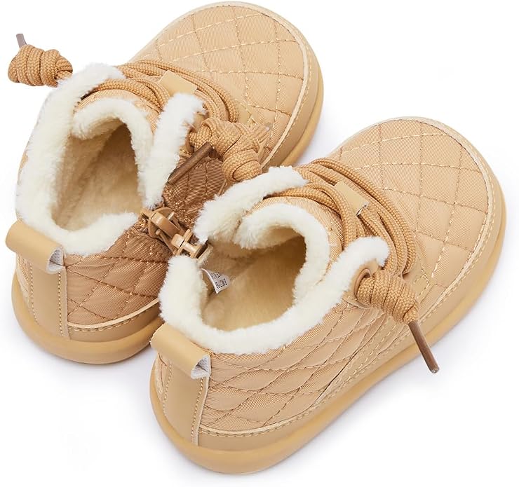 BMCiTYBM Baby Boy Girl Snow Boots Waterproof Winter Warm Booties Nonslip - Image 5
