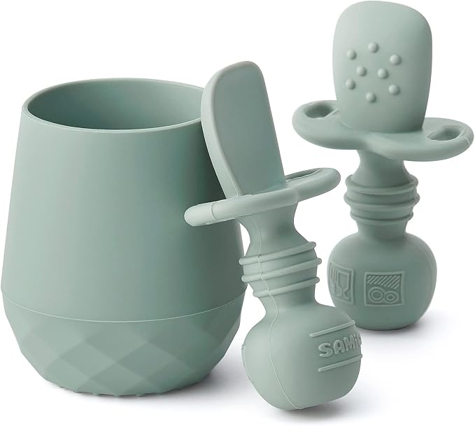SAMiGO Silicone Baby Utensils by SAMiGO