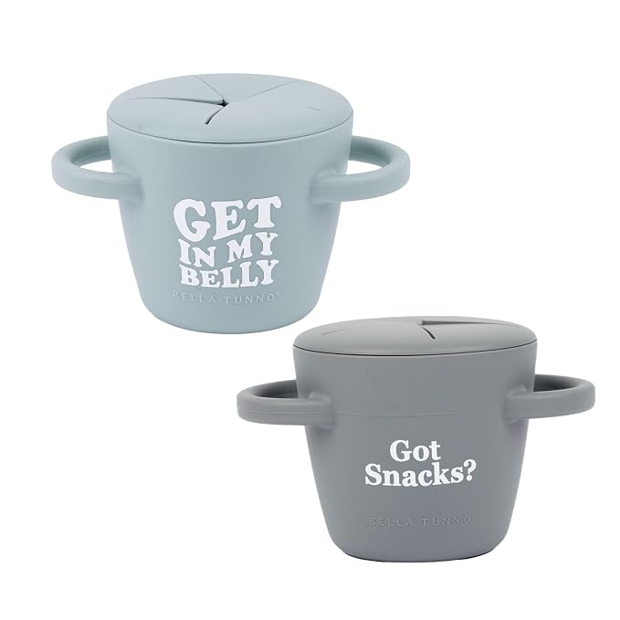 Bella Tunno Snack Cups for Toddlers, Babies & Kids 6-12 Months, Got Snacks & by BellaTunno