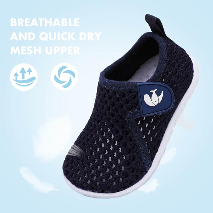 JOINFREE Baby Toddler Water Shoes Boys Girls Sandals Barefoot Kids Breathable - Image 3