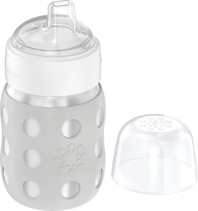Lifefactory 8-Ounce Stainless-Steel Vacuum-Insulated Wide-Neck Baby Bottle - Image 3
