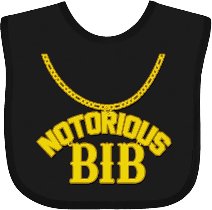 inktastic Notorious Bib Baby Bib by Inktastic