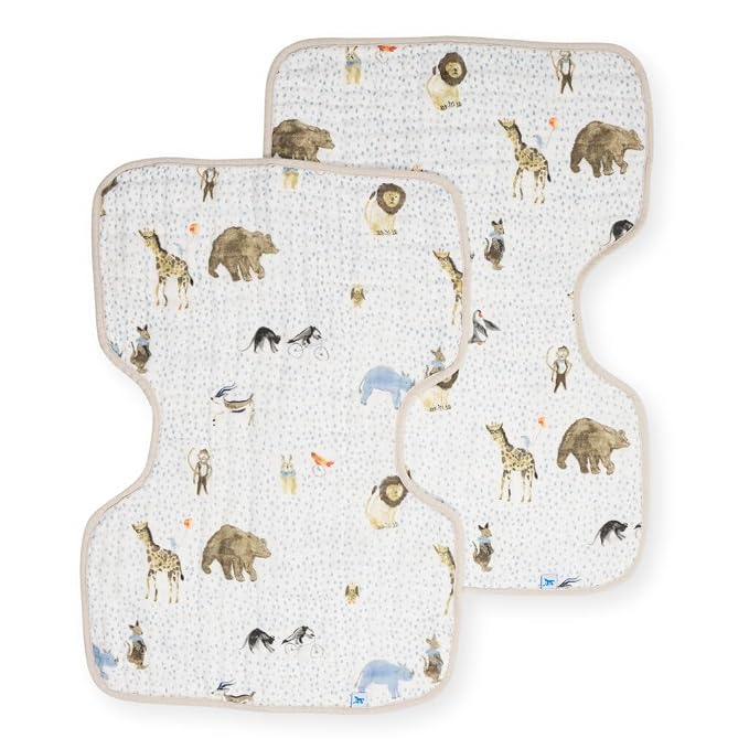 Little Unicorn Ultra-Absorbent Premium Burp Cloth 2 Pack | Soft on Baby's Skin - Image 7