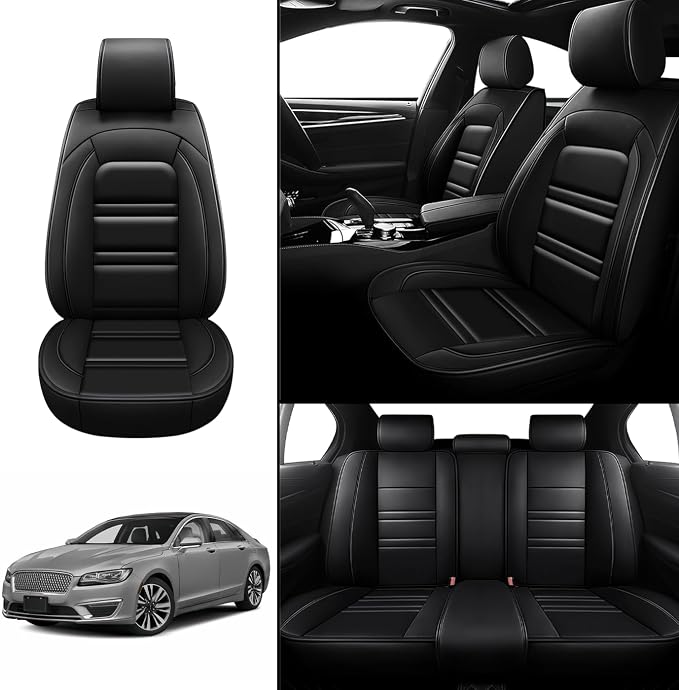 Seat Covers for Lincoln mkz 2011-2020 | 5-Seats Leather Seat Covers - Image 2