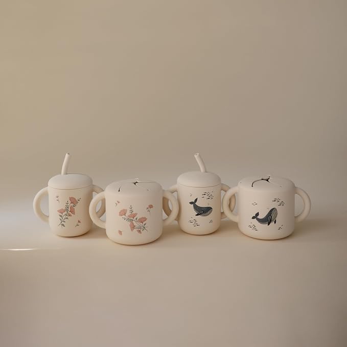 mushie Silicone Snack Cup | Spill Proof Food Container - Image 7
