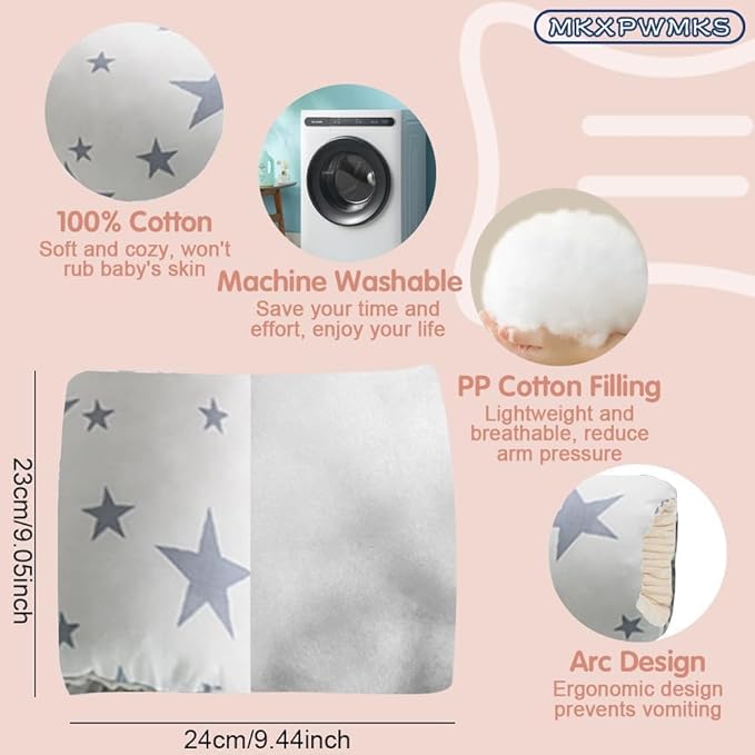 Cozy Cradle Pillow, Cozy Cradle Arm Pillow, Baby Nursing Pillow Head Support - Image 3