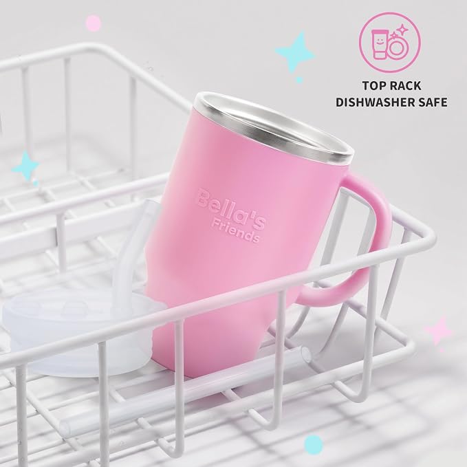 Bella's Friends Handy Mini Tumbler – Adorable 9 oz Sippy Cup - Image 7