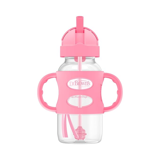 Dr. Brown's Milestones Wide-Neck Sippy Straw Bottle - Image 6