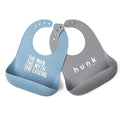 Bella Tunno Baby Bib for Eating, Adjustable Fit for Babies 4-12 months & by BellaTunno
