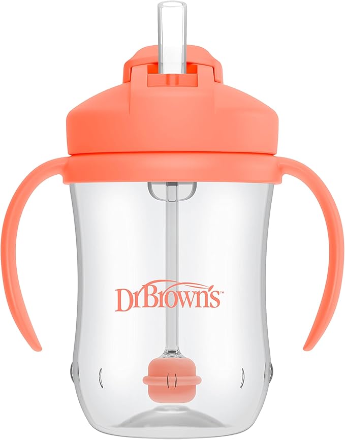 Dr. Brown's Milestones Baby's First Straw Cup, Training Cup by DrBrowns