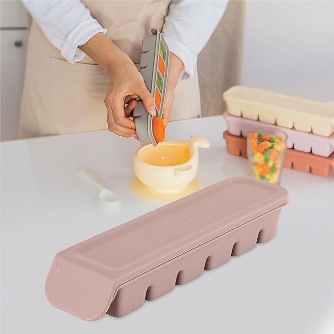 Silicone Freezer Trays with Lid, 2ea 1oz 6 Section-Leak Proof Silicone Freezer - Image 8