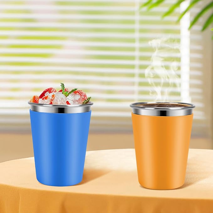 Kids Cups with Straws and Lids, 5 Pack 12oz Spill Proof Toddlers Straws Tumbler - Image 5