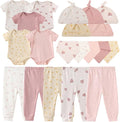 Kiddiezoom Newborn Baby Girl Boy Clothes Baby Outfits Pants Bodysuits Gifts Set by Kiddiezoom