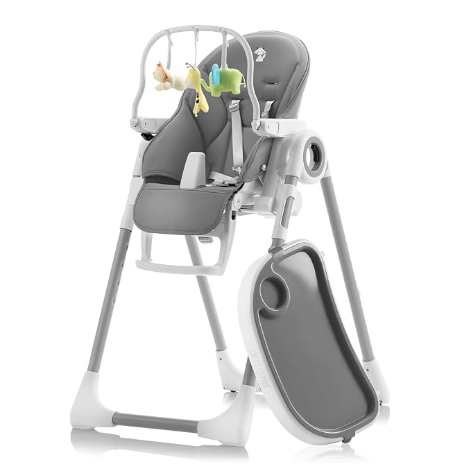 Baby High Chair Adjustable to 7 Different Heights by SweetyFox