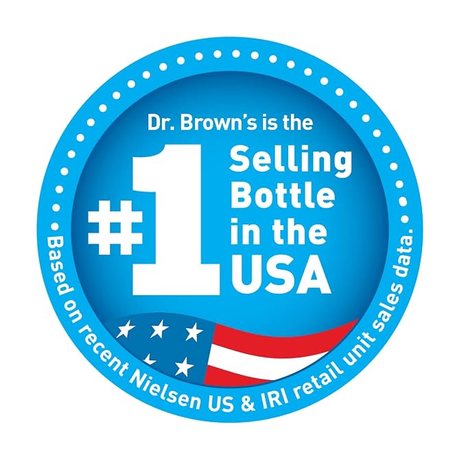Dr. Brown's Natural Flow Anti-Colic Options+ Narrow Baby Bottles 4 oz/120 mL - Image 6