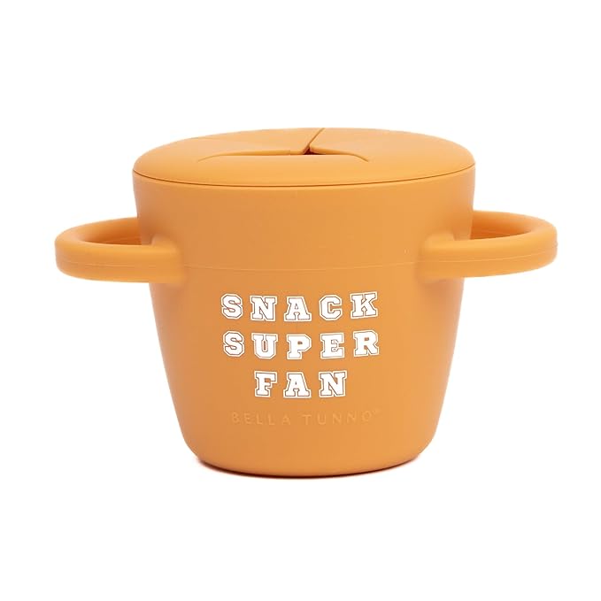 Snack Cups for Toddlers by Bella Tunno, Silicone Spill Proof Food Container by BellaTunno