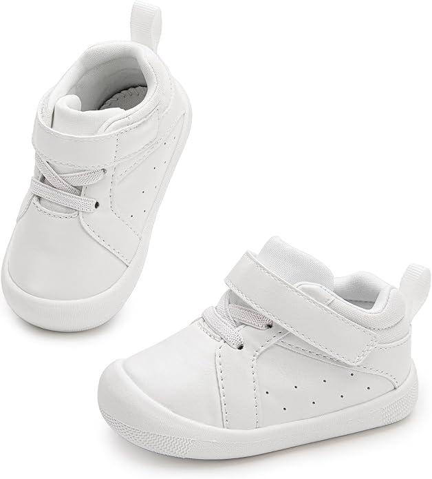 Wide Baby Shoes Boys Girls Zero Drop Barefoot Infant First Walkers Lightweight by Unknown