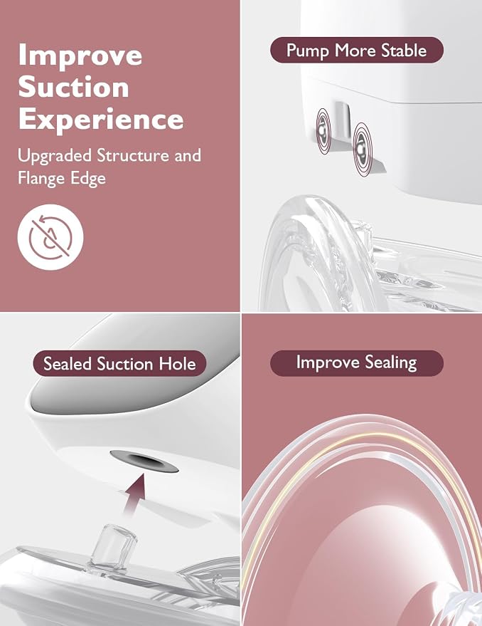 Momcozy S9 Pro Upgraded Wearable Breast Pump, Hands-Free Design - Image 4