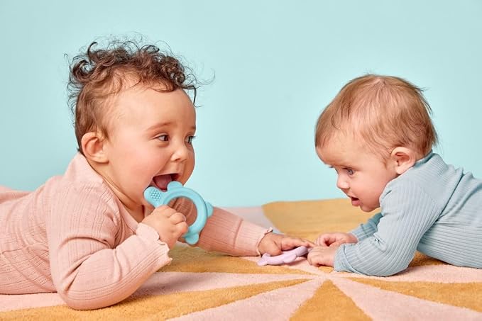 Jordan* ® | Step 0 Teether & Training Toothbrush | BPA-Free, 2-in-1 Teething & - Image 6