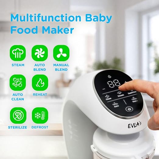 EVLA'S Baby Food Maker, Baby Food Processor - Image 4