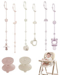 6 Pack Silicone Baby Toy Straps by AYHIT