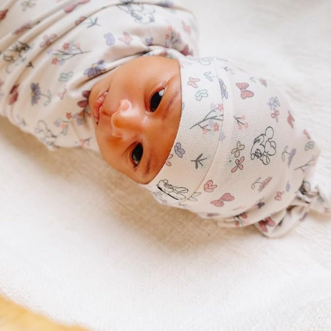 Copper Pearl Large Premium Knit Baby Swaddle Receiving Blanket Minnie Mouse's - Image 6